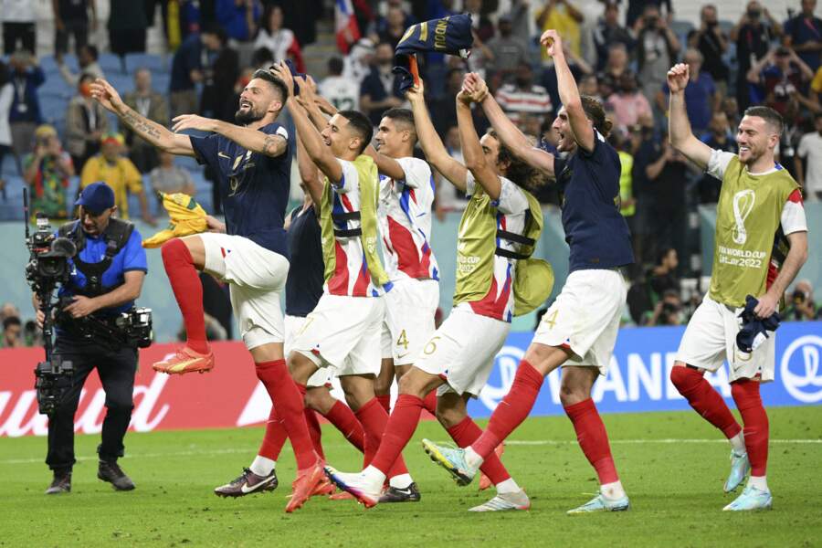 L'équipe de France a remporté son premier match de Coupe du monde face à l'Australie, le 22 novembre 2022