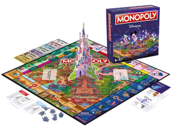 Edition série limitée Monopoly x Disneyland Paris 30e Anniversaire, 70€ en vente sur les parcs Disneyland Paris