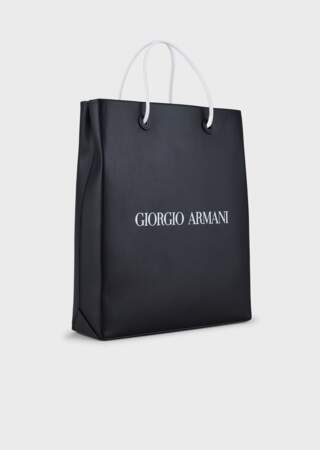 Cabas en cuir, Giorgio Armani, 1 250€