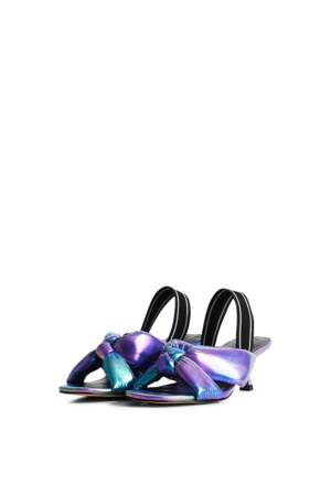 Sandales talon iridescentes, Desigual, 99,95€