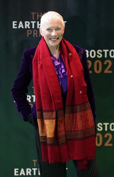 Annie Lennox lors de la 2ème cérémonie "Earthshot Prize Awards" au "MGM Music Hall de Fenway" à Boston, le 2 décembre 2022. 