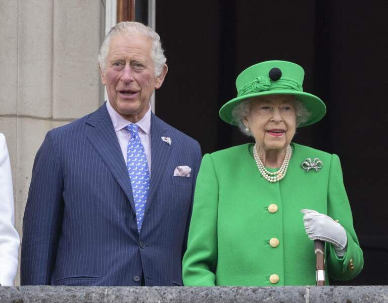Jubilé de platine de la reine Elisabeth II d'Angleterre à Bukingham Palace à Londres