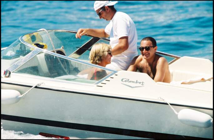 Diana passe l'été 1997 sur le yacht de Dodi, dans le sud de la France 