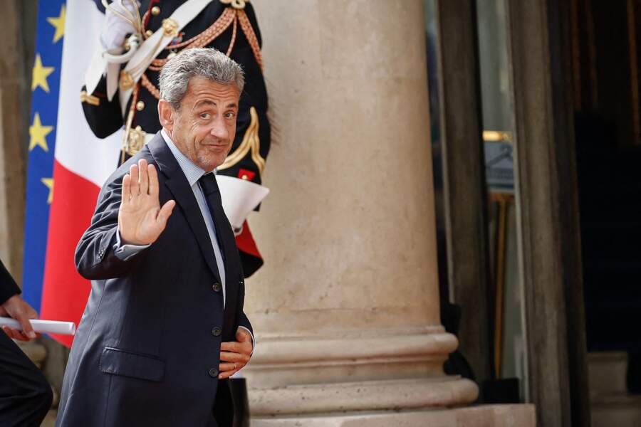 Nicolas Sarkozy à Paris le 7 mai 2022 