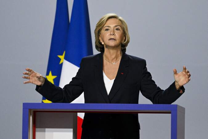 Valérie Pécresse au Zénith de Paris le 13 février 2022
