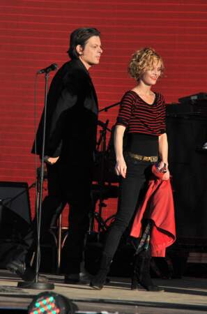Benjamin Biolay et Vanessa Paradis au Festival Nylon en 2014