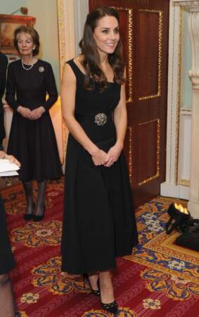 La duchesse de Cambridge lors de la soirée "Place2Be" à Londres le 22 novembre 2016