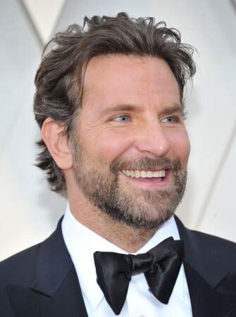 Bradley Cooper laisse sa barbe apparente à la 91ème cérémonie des Oscars 2019, le 24 février