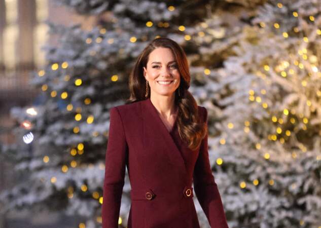 Kate Middleton au cœur de l'hiver: un brushing parfait et des longueurs en pleine santé 
