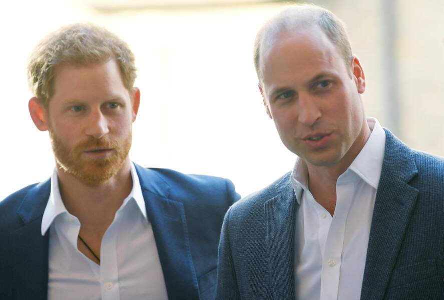 Le prince William et son frère Harry semblent toujours aussi inséparables. 