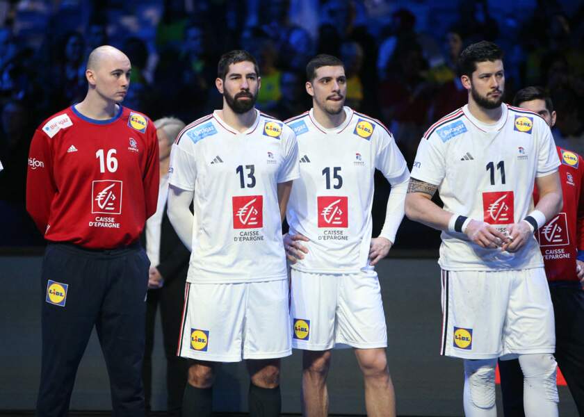 La déception de Nikola Karabatic après la défaite de la France lors de la finale du championnat du monde de Handball, le 29 janvier 2023