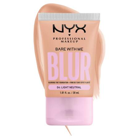 Bare with me BLUR - Fond de teint liquide effet floutant, NYX Professional Makeup, 10,95€ les 30ml en boutique NYX