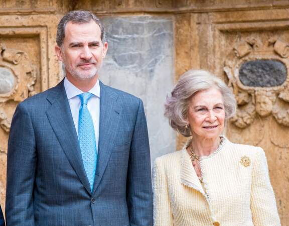 Felipe VI et sa mère, la reine Sophie 