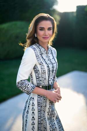 La Reine Rania est sublime sur ces photos officielles, prises le 4 octobre 2022.