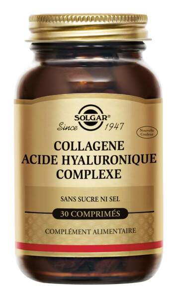 Collagène Acide Hyaluronique Complexe, Solgar