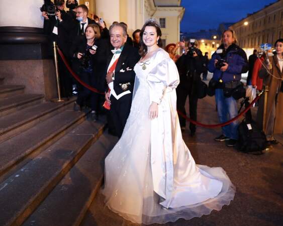 Le Grand Duc George Mikhailovich de Russie épouse Rebecca Victoria Bettarini à Saint-Petersbourg le 1er octobre 2022