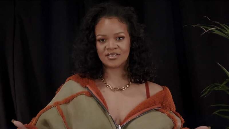 Rihanna le 7 février 2023, en vidéo pour féliciter LeBron James pour son record en NBA.