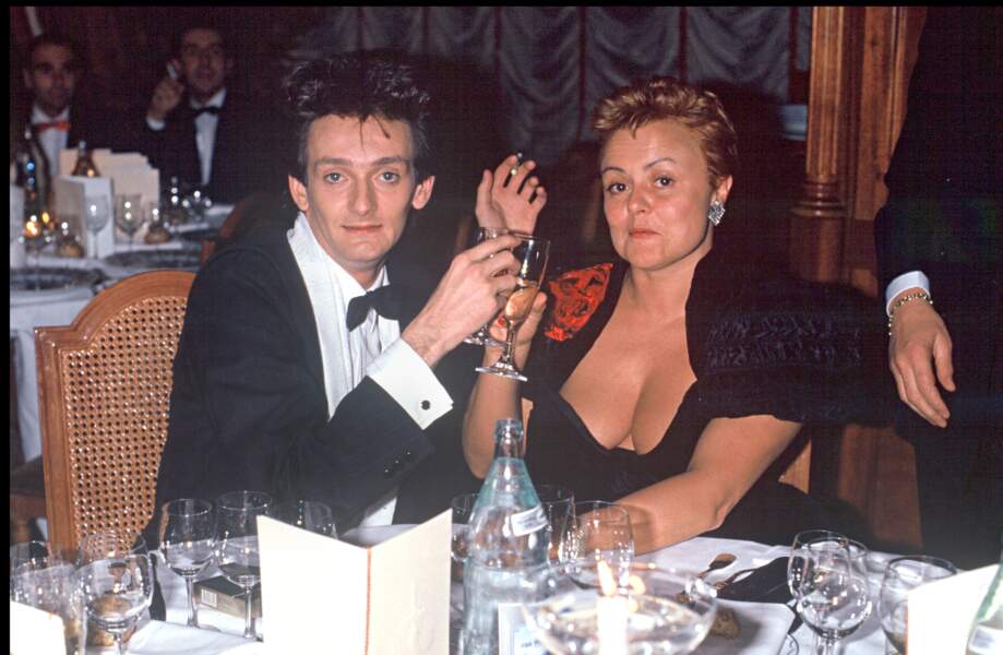 Pierre Palmade et Muriel Robin aux Victoires de la musique en 1991