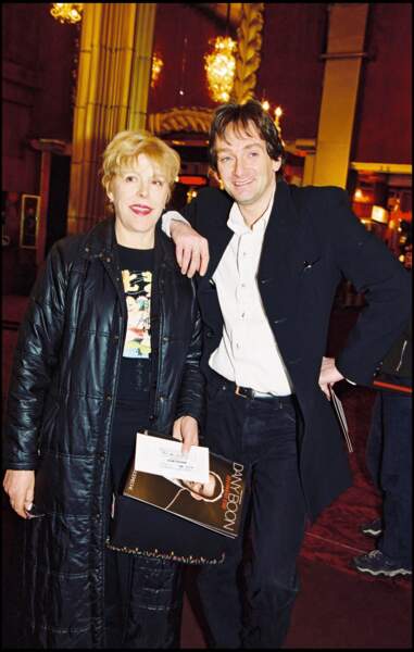 Pierre Palmade et Sylvie Joly à un spectacle de Dany Boon, en 2001