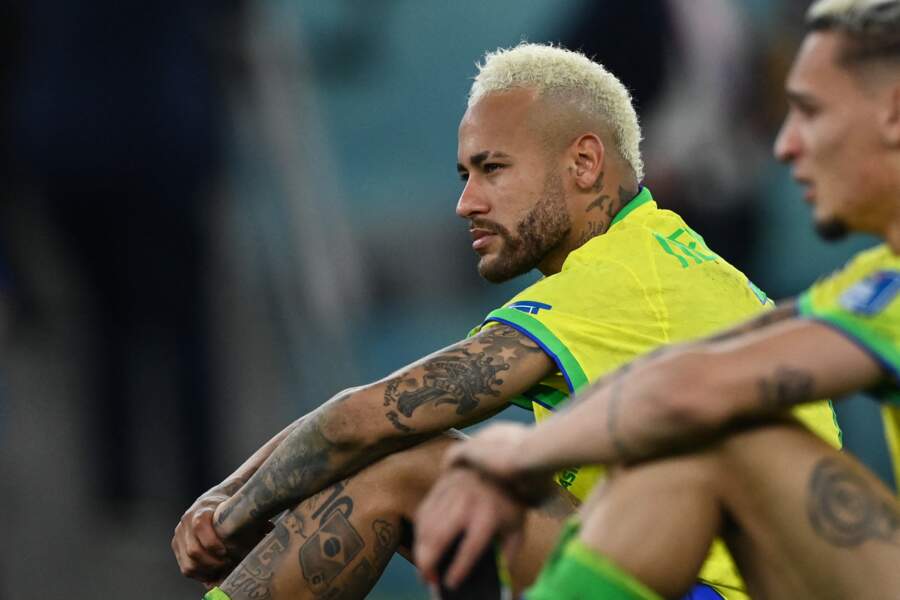 Neymar, le brésilien détient une collection importante de tatouages