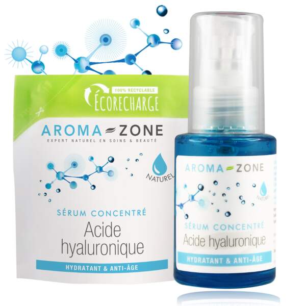 Sérum Concentré D’Acide Hyaluronique, Aroma Zone, 4,20€
