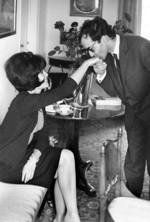 Jean-Luc Godard et Brigitte Bardot