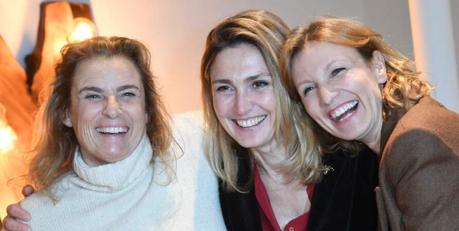 Lisa Azuelos, Julie Gayet et Alexandra Lamy à la 6e édition du Festival Pluriel.les de Compiègne, en mars 2023
