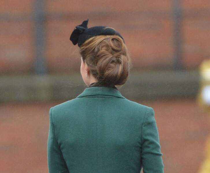 Kate Middleton célèbre la Saint-Patrick à Aldershot le 17 mars 2013