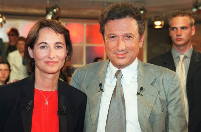 Ségolène Royal et Michel Drucker en 2000