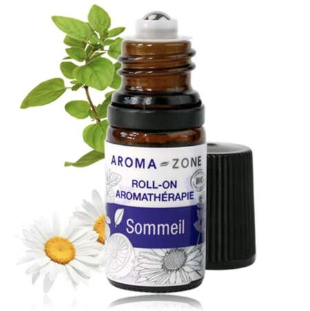 Roll-on aux huiles essentielles Sommeil, Azoma-Zone, 4,10€ les 5ml en boutique et sur aroma-zone.com