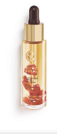 Riche Crème Oleo-Infusion de roses, Yves Rocher, 30 ml, 43,90 €, en boutique et sur yves-rocher.fr