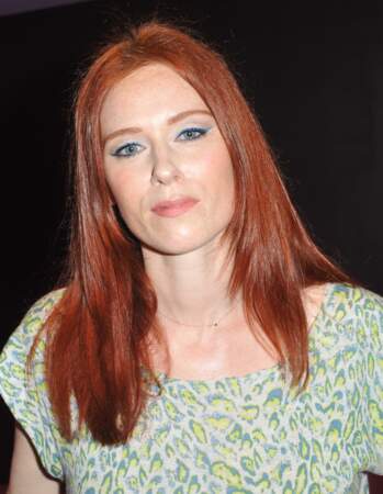 Audrey Fleurot a les cheveux lissés à Paris, le 17 juin 2013