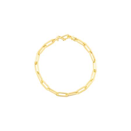 Bracelet chaîne joaillerie en or jaune 18k, Mellerio, 3 900€