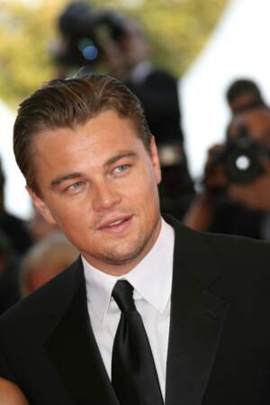 Leonardo DiCaprio et sa chemise blanche au Festival de Cannes en 2007