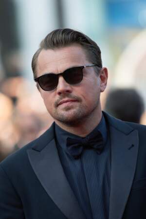 Leonardo DiCaprio et son total-look noir au Festival de Cannes en 2019