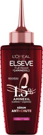 Elsève Full Resist Sérum anti-chute, L’Oréal Paris, 13,50 €***