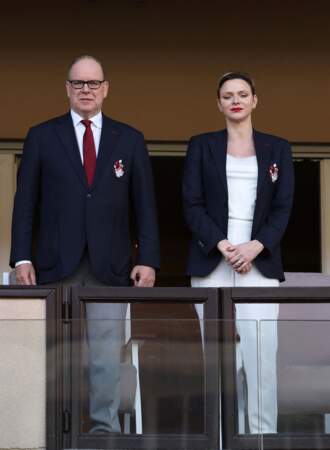 Charlene de Monaco plébiscite le même blazer que son époux, le prince Albert II 