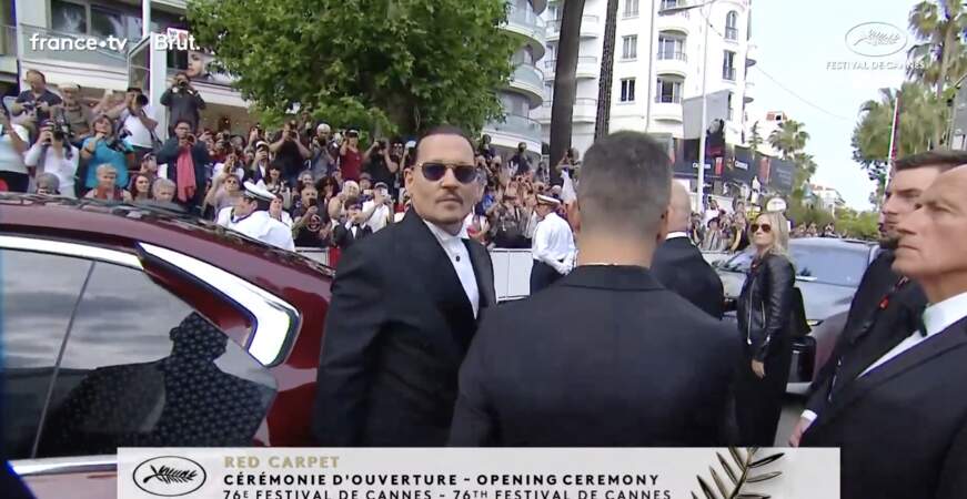 Johnny Depp au 76ème Festival International du Film de Cannes, France, le 16 mai 2023