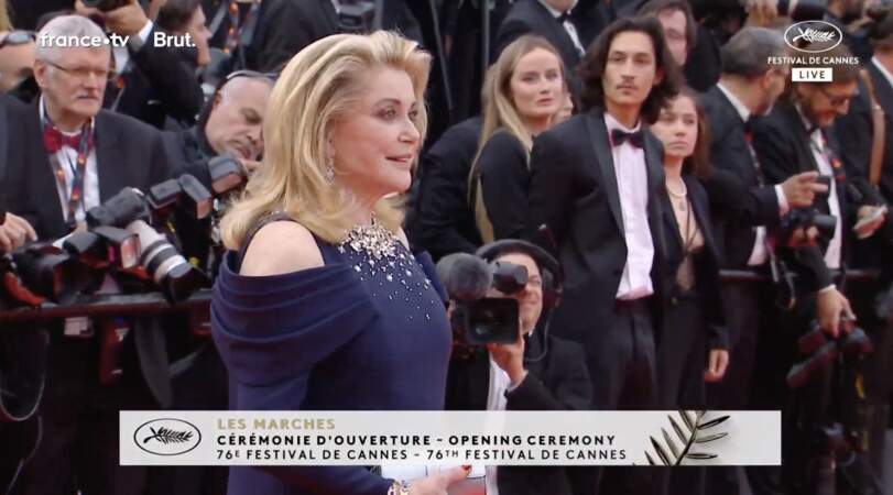 Catherine Deneuve au 76ème Festival International du Film de Cannes, France, le 16 mai 2023