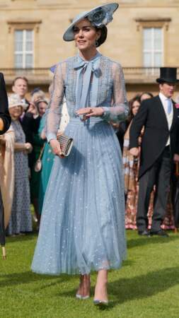 Kate Middleton est chic en bleu pour assister à la Garden Party à Londres, le 9 mai 2023