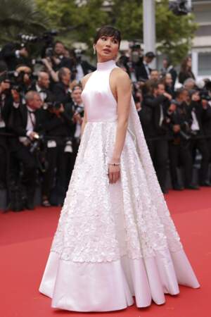 Gemma Chan - Montée des marches du film "Monster" pour le 76ème Festival International du Film de Cannes, au Palais des Festivals à Cannes. Le 17 mai 2023