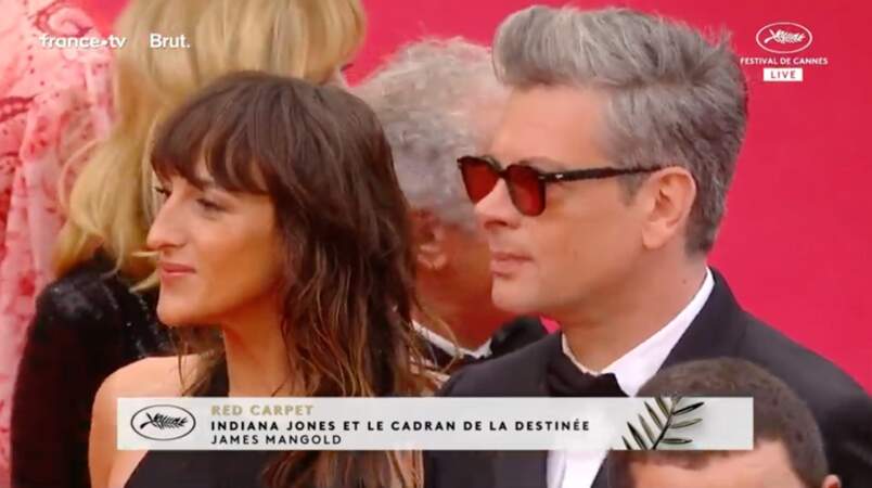 Benjamin Biolay et Juliette Armanet - Montée des marches du film "Indiana Jones et le Cadran de la Destinée" pour le 76ème Festival de Cannes. Le 18 mai 2023