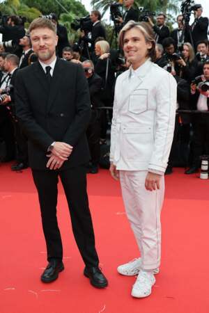 Orelsan en Dior by Kim Jones et Skread - Montée des marches du film "Indiana Jones et le Cadran de la Destinée" pour le 76ème Festival de Cannes. Le 18 mai 2023