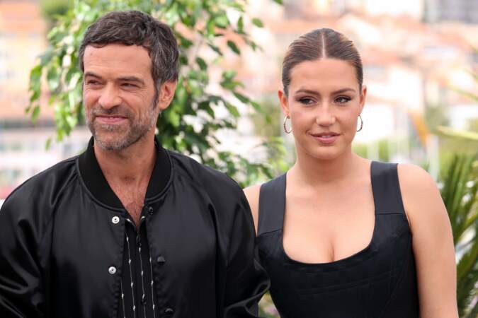 Romain Duris et Adele Exarchopoulos - Photocall de la conférence de presse pour "Animal Kingdom" lors du 76ème Festival de Cannes le 18 mai 2023