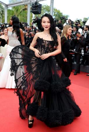 Jessica Wang - Montée des marches du film « The zone of interest » lors du 76ème Festival International du Film de Cannes, au Palais des Festivals à Cannes. Le 19 mai 2023