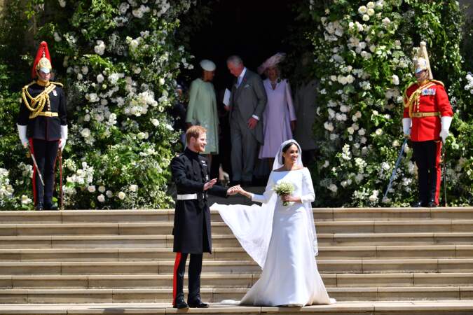 Meghan Markle et le prince Harry se marient le 19 mai 2018 à la chapelle Saint-Georges à Windsor