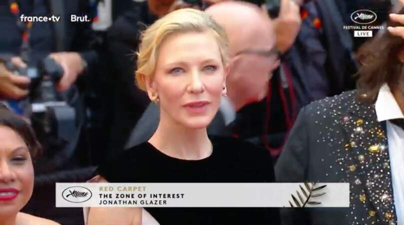 Cate Blanchett - Montée des marches pour le film "The zone of interest" lors du 76ème Festival de Cannes. Le 19 mai 2023