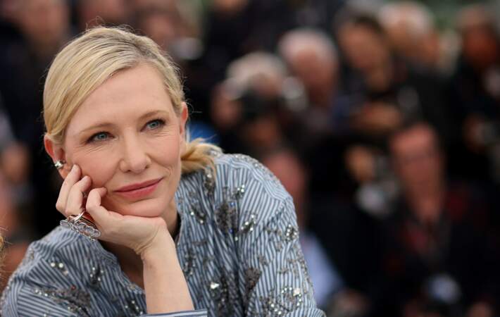 Cate Blanchett au photocall de "The New Boy" lors du 76ème Festival de Cannes, le 19 mai 2023