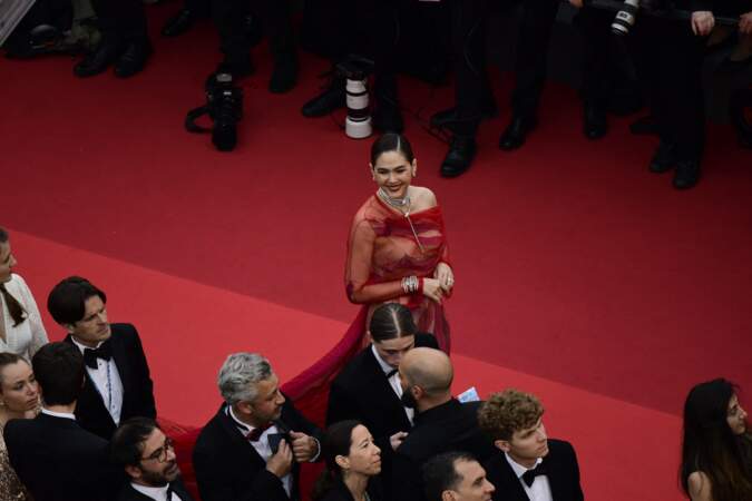 Araya Hargate au 76ème Festival International du Film de Cannes