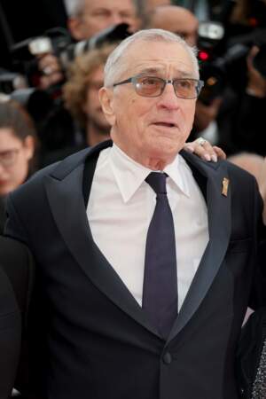 Robert De Niro à la montée des marches du film Killers of the Flower Moon de Martin Scorsese à la 76e édition du Festival de Cannes le 20 mai 2023